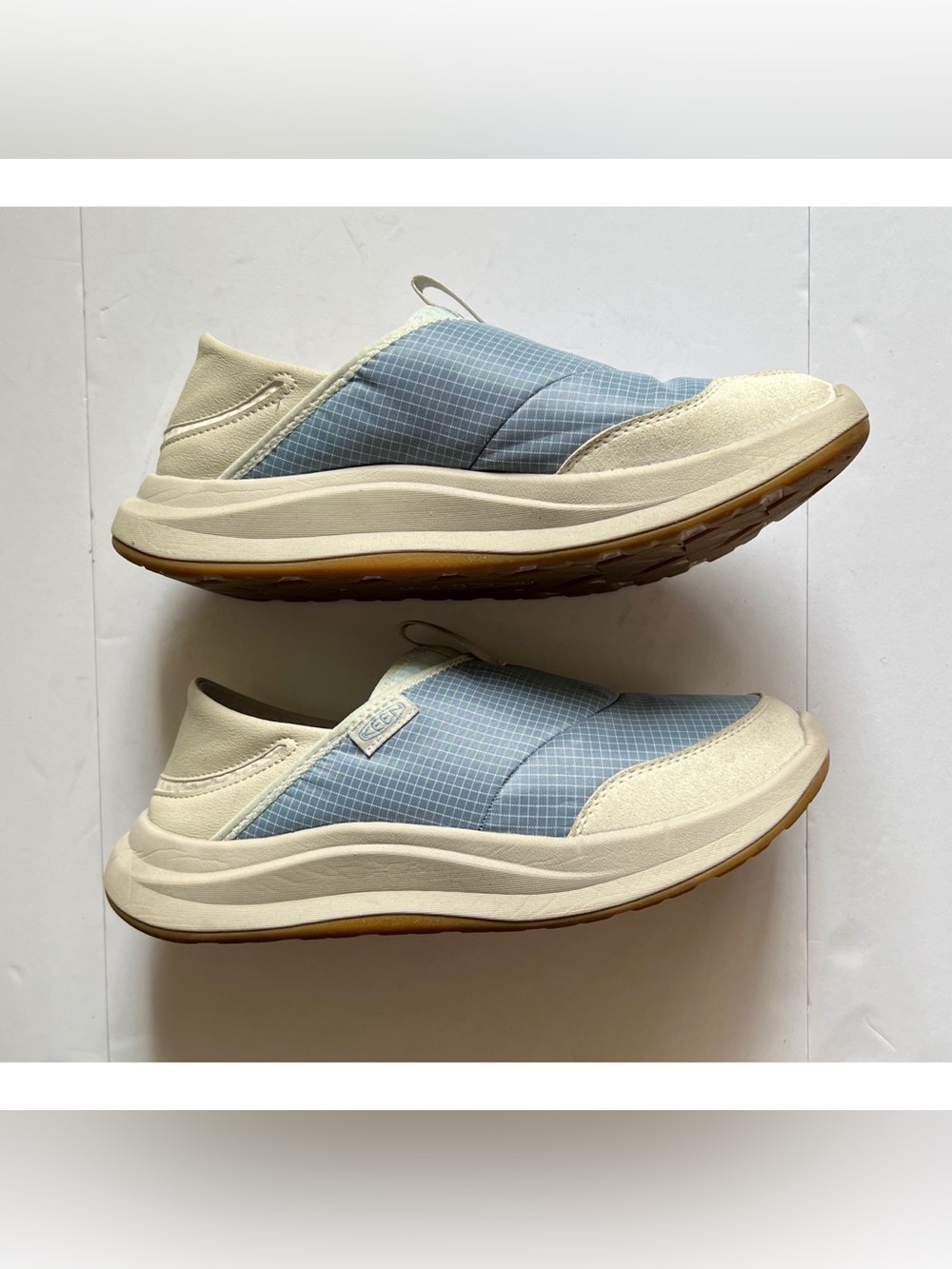 Keen Whyser blue denim slip on shoes US Women’s 9 EUC - Picture 9 of 12